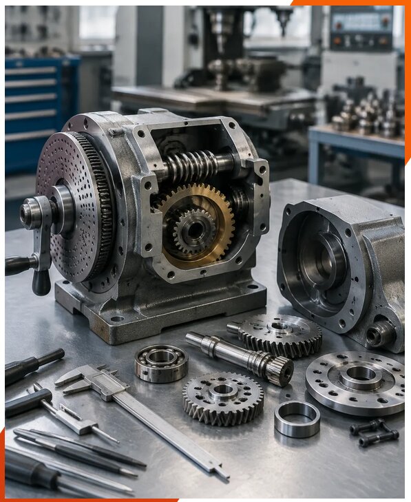 Ремонт делительных головок в Салехарде от 9098 р. | ЮнионикРу